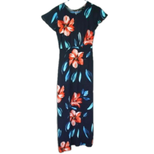 NWOT Medium Forever 21 Hawaiian Floral Maxi Dress